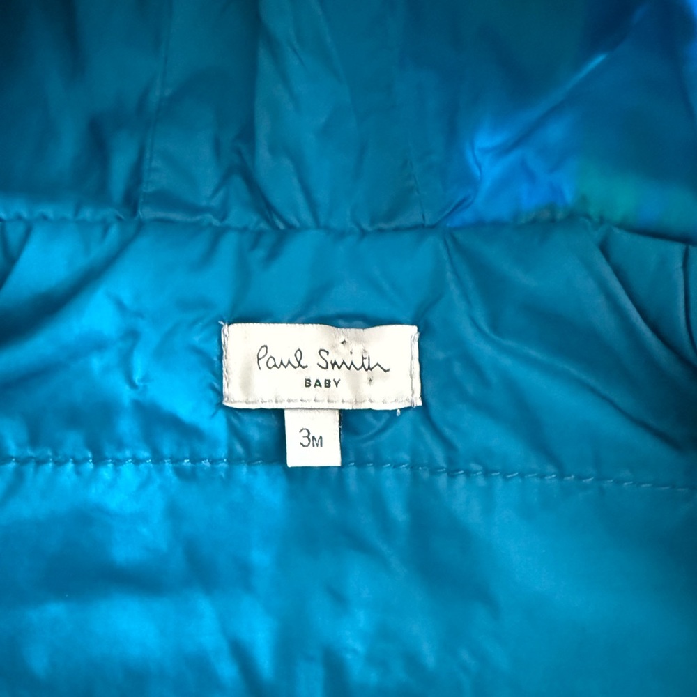 🍁Paul Smith Baby Animal Print Hooded Jacket 3M | Designer Infant Raincoat - Picture 6 of 7